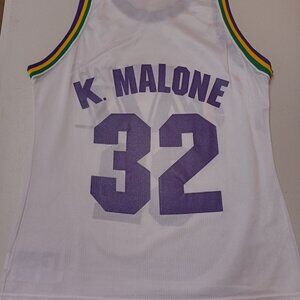 Champion Karl Malone Utah Jazz NBA Basketball Jersey Adult Medium 40